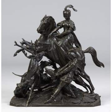 Antoine-Louis Barye (French, 1795-1875) Bronze