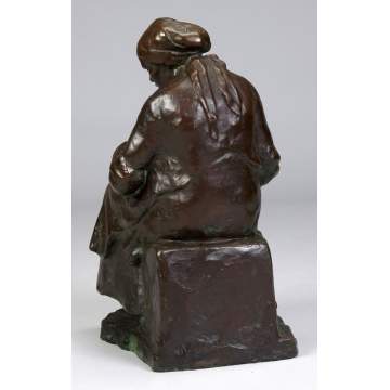 Antoinette B. Hollister (American, born 1873) Bronze of Mother & Child