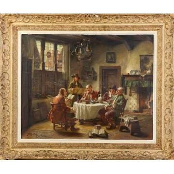 Fritz Wagner (German, 1896-1939) "Castle Nyanrod"