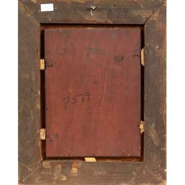 Ernst Nowak (1851-1919) Monk w/wine glass