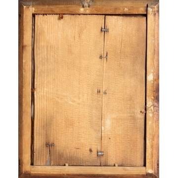 George Washington Reverse Painting on Glass