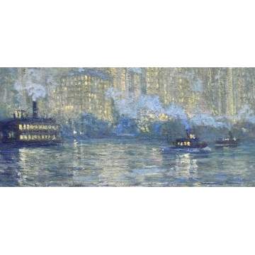 Jonas Lie (American, 1880-1940) Manhattan