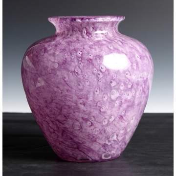 Steuben Amethyst Cluthra Vase
