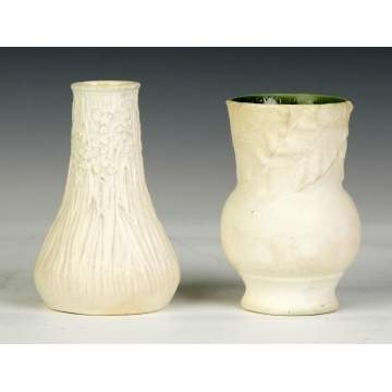 Two Tiffany Art Pottery Vases
