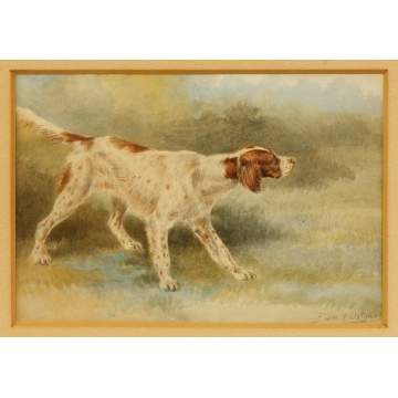 Edmund H. Osthaus (American, 1858-1928) Two Watercolors