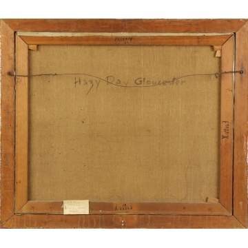 Emile A Gruppe (American, 1896-1978) "Hazy Day, Gloucester"