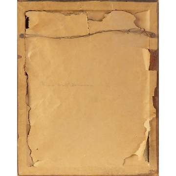 Portrait of a bearded man w/hat