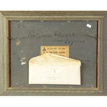 Carleton Wiggins (American, 1848-1932) "Autumn Sketch Lyme"