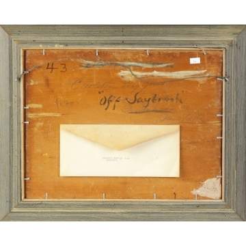 Carleton Wiggins (American, 1848-1932) "Off Saybrook"