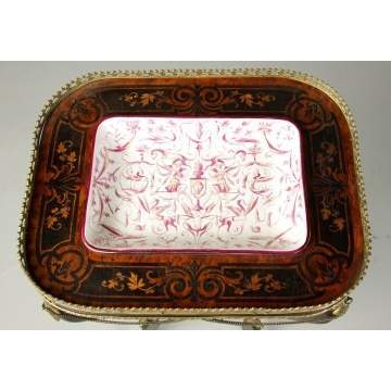 Victorian Ebonized & Inlaid Stand 