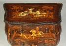 Italian Inlaid Bombay Commode