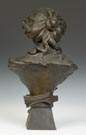 Sperlad Ren, French Art Nouveau Bronze Bust "Poesie"