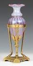 Rare Steuben Oriental Poppy Vase Form Lamp Base