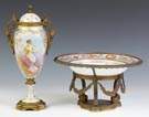 Sevres Urn & Compote