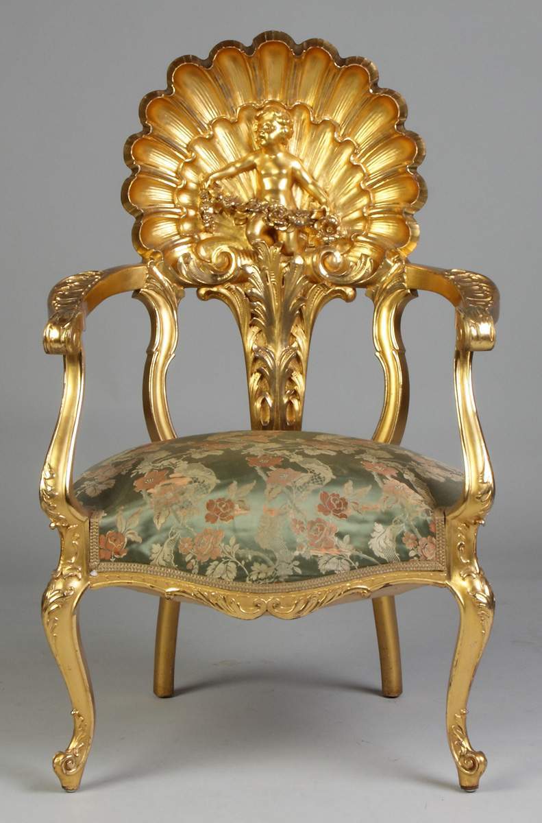 French Giltwood Chair Cottone Auctions