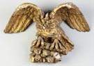 Early American Carved & Gilt Wood Eagle