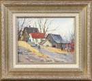 George Renouard (American, 1885-1954) Fall landscape