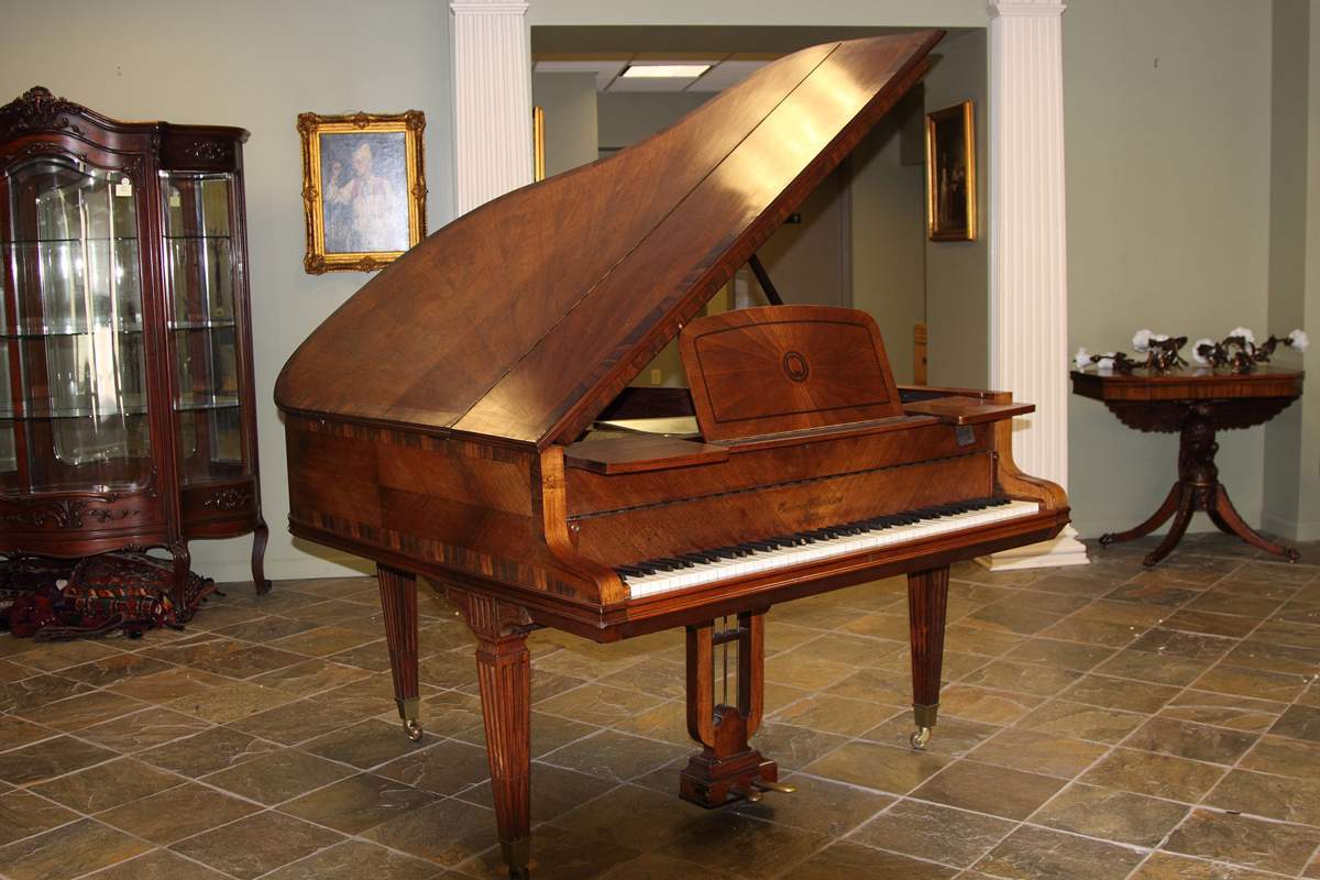 Gabriel Gaveau, Paris, Inlaid Rosewood Piano Cottone Auctions