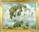 Douglass Ewell Parshall (American, 1899-1990) "Eucalyptus & Clouds"