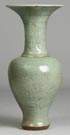 Celadon & Crackle Glaze Vase