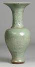 Celadon & Crackle Glaze Vase