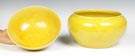 Chinese Yellow Glazed Bowls