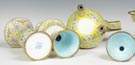 Signed Chinese Enameled Garniture Set