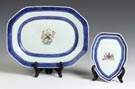 Two Pieces Chinese Export Armorial