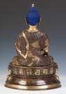 Ming Style Gilt Bronze Shakyamuni (Buddha)