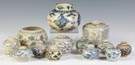 Group of Various Early Ming Blue & White Pottery Vases