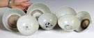Group of Seven Early Ming Blue & White  Bowls