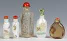 Group of Five Snuff Bottles