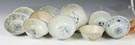 Group of Ten Early Ming Blue & White Porcelain Bowls