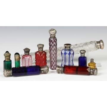 Group of Various Scent Bottles