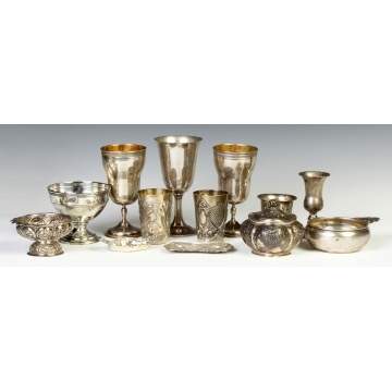 Group of Sterling Silver Table Articles