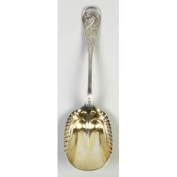 Tiffany & Co. Sterling Silver Serving Spoon - Audubon Pattern 