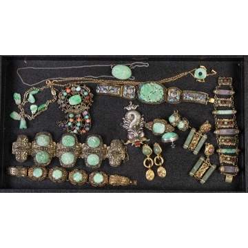 Group Jadeite Jewelry