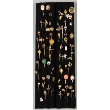 Group Vintage Stick Pins
