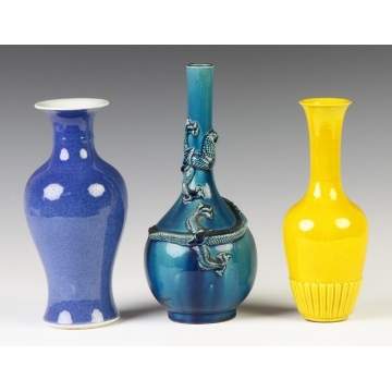 3 Chinese Vases