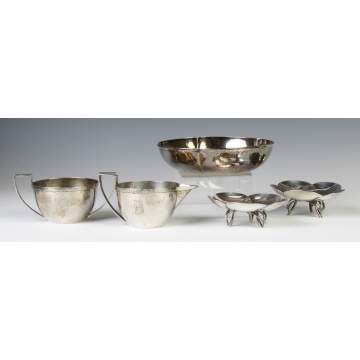 Group of Sterling Silver Table Articles