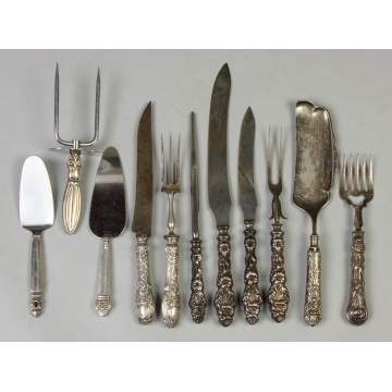 Silver Carving Sets & Serving Pieces