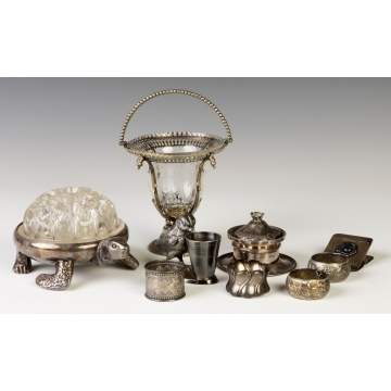 Group of Silver Plate Items