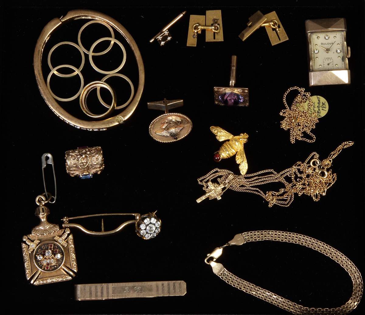 Group of Various Gold Jewelry | Cottone Auctions
