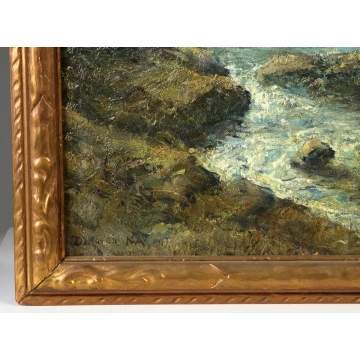 Franklin DeHaven (American, 1856-1934) "Rocky Stream"