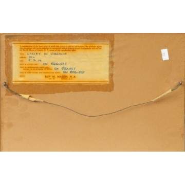 Roy Martell Mason (American, 1886-1972) "Valley in VA"