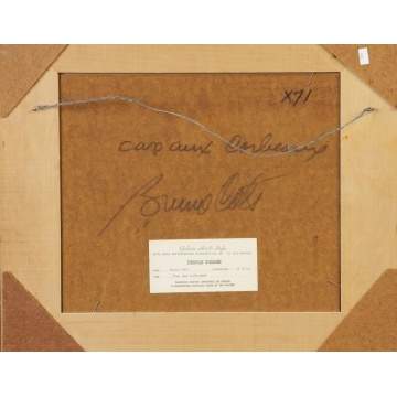 Bruno Cote  (Canadian, 1940-2010) "Cap aux Corbeaux"