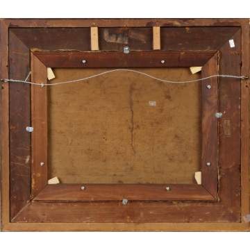 George Glenn Newell (American, 1870-1947) Cow on path