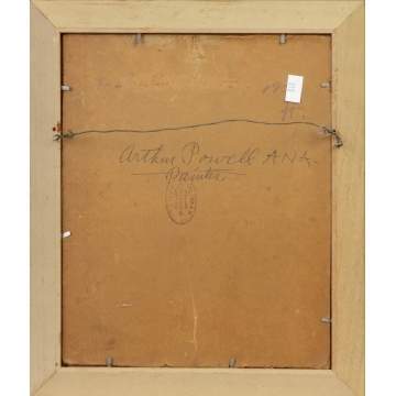 Arthur James Emery Powell (American, 1864-1956) Winter in NY, 1954