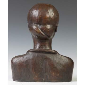 Roman Bronze Works, NY, Bronze Bust
