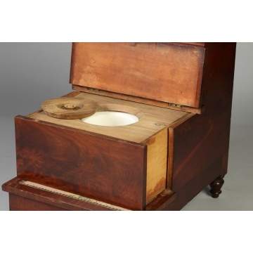 George III Mahogany Bedroom Steps 